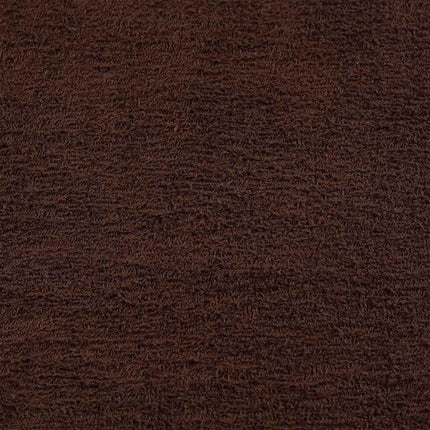 Asciugamani per Sauna 4 pz Marrone 80x200cm 360g/mÂ² 100% Cotone