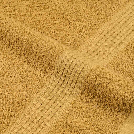 Asciugamani per Sapone 4 pz Oro 30x30 cm 360 g/mÃ‚Â² 100% Cotone