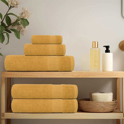 Asciugamani per Sauna 10pz Oro 80x200cm 360 g/mÃ‚Â² 100% Cotone