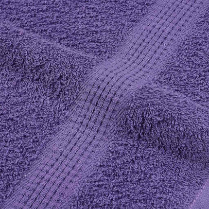 Asciugamani 4 pz Viola 50x100 cm 360 g/mÃ‚Â² 100% Cotone