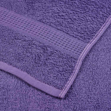 Asciugamani 4 pz Viola 100x200 cm 360 g/mÂ² 100% Cotone