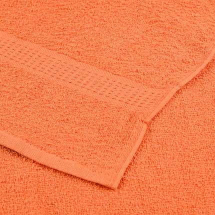 Asciugamani Ospiti 4 pz Arancioni 30x50 cm 360 g/mÂ² 100% Cotone
