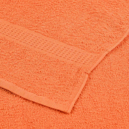 Asciugamani Doccia 2 pz Arancioni 70x140cm 360 g/mÂ² 100% Cotone