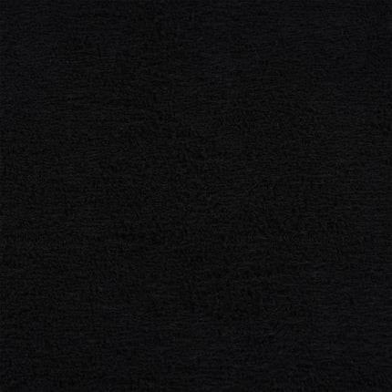 Asciugamani per Sapone 2 pz Neri 30x30 cm 360 g/mÃƒâ€šÃ‚Â² 100% Cotone