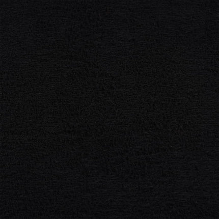 Asciugamani per Sapone 4 pz Neri 30x30 cm 360 g/mÃƒâ€šÃ‚Â² 100% Cotone