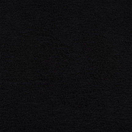 Asciugamani per Sauna 2 pz Neri 80x200cm 360g/mÃƒâ€šÃ‚Â² 100% Cotone