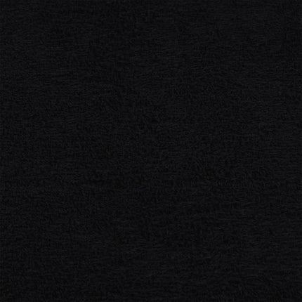 Asciugamani per Sauna 4 pz Neri 80x200cm 360g/mÃƒâ€šÃ‚Â² 100% Cotone