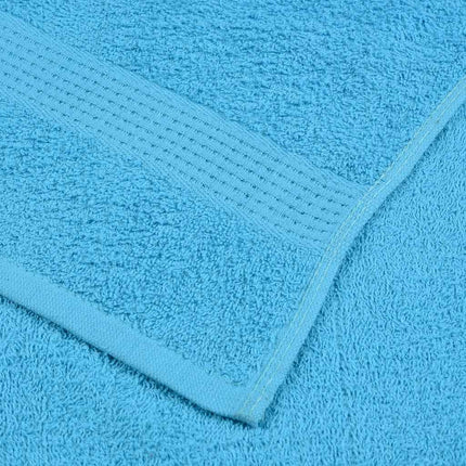 Asciugamani Doccia 10 pz Turchesi 70x140cm 360 g/mÃ‚Â² 100% Cotone