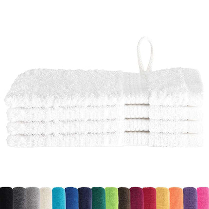 Fazzoletti 4 pcs Bianco 15 x 21 cm Cotone