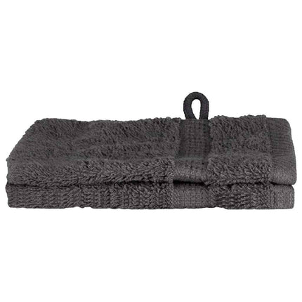 Fazzoletti 2 pcs Antracite 15 x 21 cm Cotone