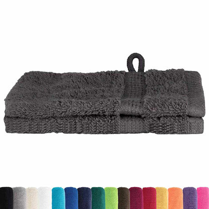 Fazzoletti 2 pcs Antracite 15 x 21 cm Cotone