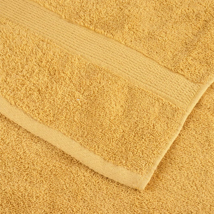 Asciugamani Ospiti SOLUND 2 pz Oro 30x50 cm 600gsm