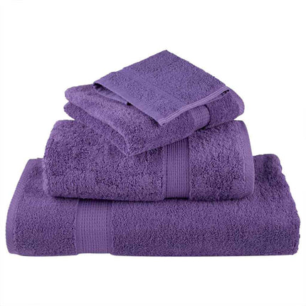 Fazzoletti 10 pcs Viola 15 x 21 cm Cotone