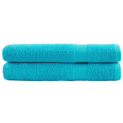 Asciugamani Premium SOLUND 2pz Turchesi 100x200cm 600 g/mÂ²