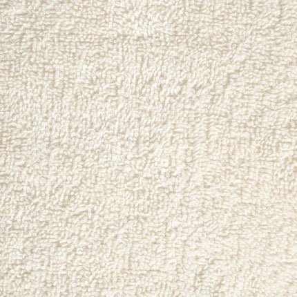 Asciugamani da Doccia SOLUND 2 pz Crema 70x140 cm 600 g/mÃ‚Â²