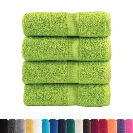 Salviette Premium SOLUND 4 pz Verde Mela 30x30 cm 600 g/mÃ‚Â²