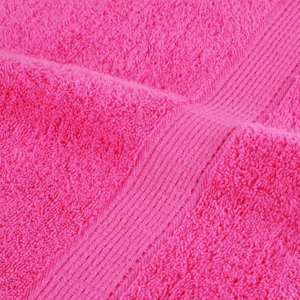 Asciugamani per Sauna SOLUND 2 pz Rosa 80x200 cm 600 g/mÂ²