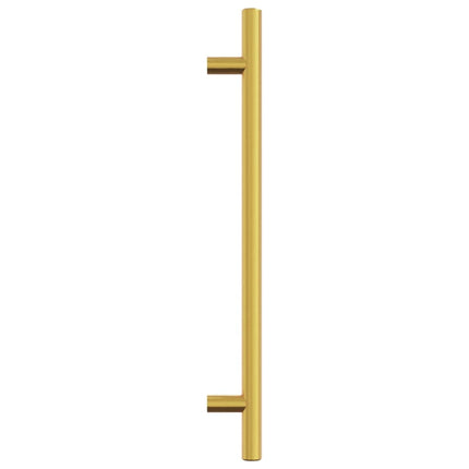 Maniglie per Mobili 10 pz Oro 192 mm in Acciaio Inox
