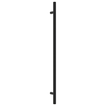 Maniglie per Mobili 20 pz Nere 320 mm in Acciaio Inox