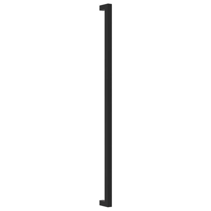 Maniglie per Mobili 20 pz Nere 480 mm in Acciaio Inox