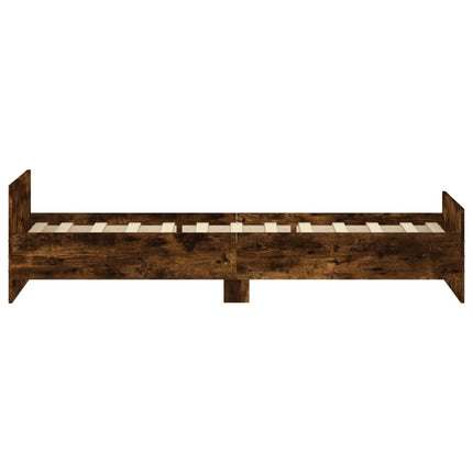 Giroletto senza Materasso Rovere Fumo 90x200 cm in Truciolato