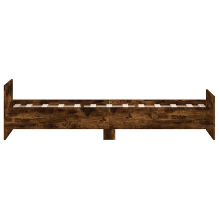 Giroletto senza Materasso Rovere Fumo 75x190 cm in Truciolato
