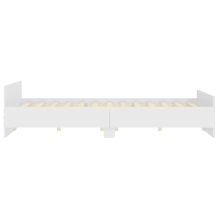 Giroletto con Testiera e Pediera Bianco 200x200 cm