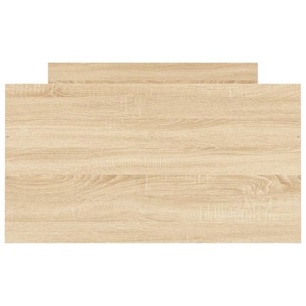 Giroletto con Testiera e Pediera Rovere Sonoma 90x190 cm