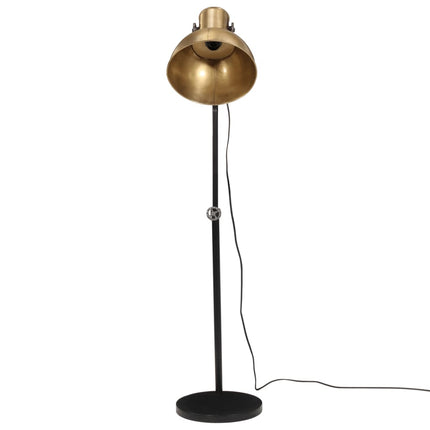 Lampada da Terra 25 W Ottone Anticato 30x30x90-150 cm E27