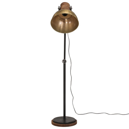 Lampada da Terra 25 W Ottone Anticato 30x30x100-150 cm E27