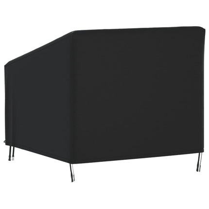 Copertura Sedia da Giardino Nera 90x90x50/75 cm 420D Oxford