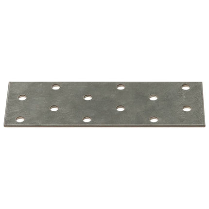 Piastre Forate 60 pz 2 mm 120x40 mm Acciaio Zincato