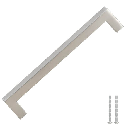 Maniglie per Mobili 10pz Argento 160mm in Acciaio Inox