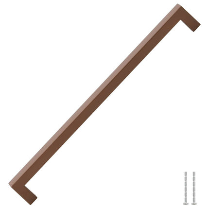 Maniglie per Mobili 5pz Bronzo 320mm in Acciaio Inox
