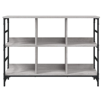 Credenza Grigio Sonoma 102x32x73,5 cm in Legno Multistrato