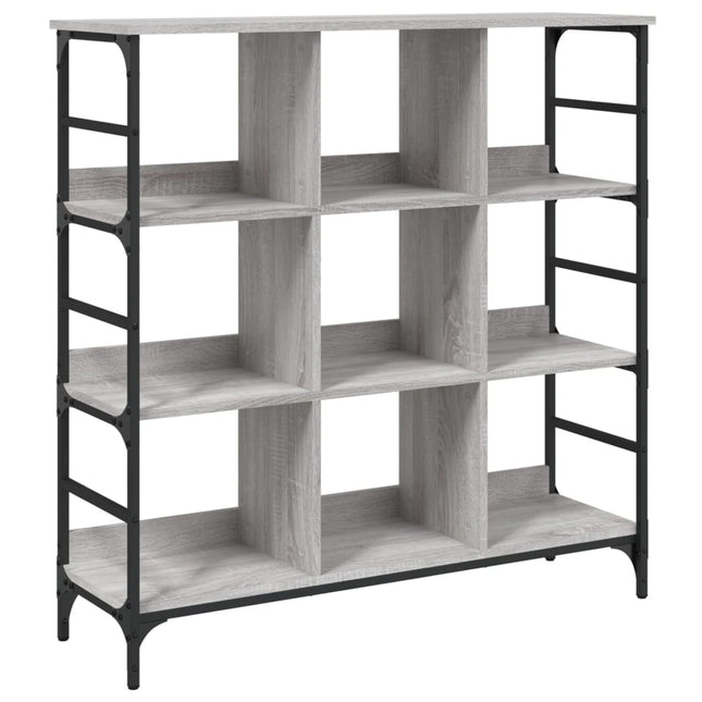 Credenza Grigio Sonoma 102x32x103,5 cm in Legno Multistrato