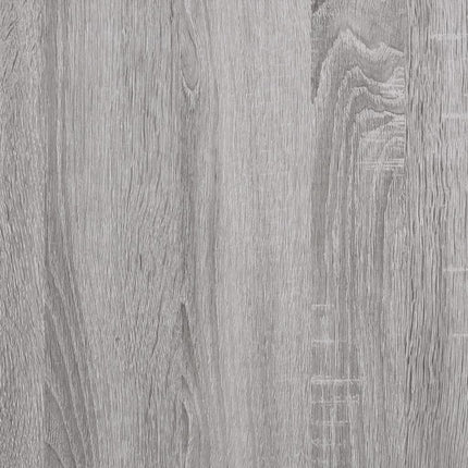 Tavolo Consolle Ripiano Grigio Sonoma 75x30x75cm Multistrato