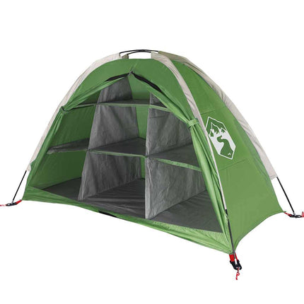 Tenda Portaoggetti con 9 Scomparti Verde Impermeabile