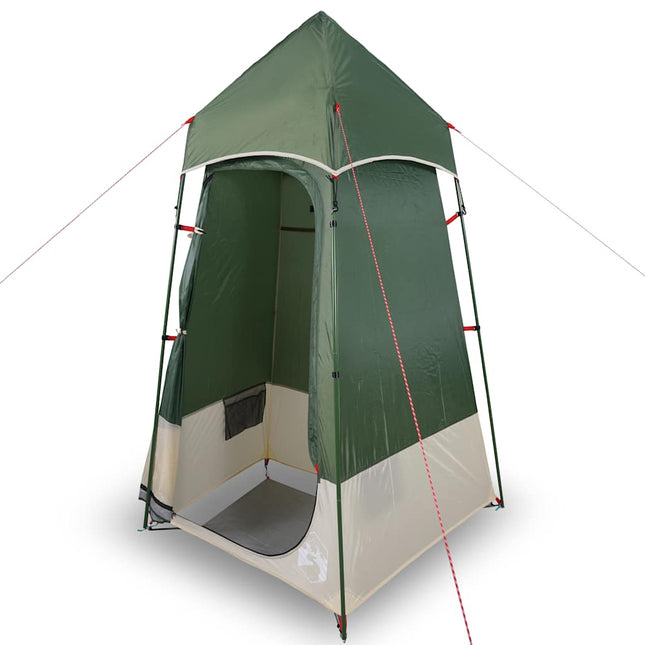 Tenda per Toilette Verde Impermeabile