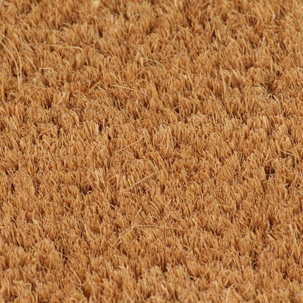 Zerbino Naturale Mezzo Rotondo 50x80 cm Fibra di Cocco