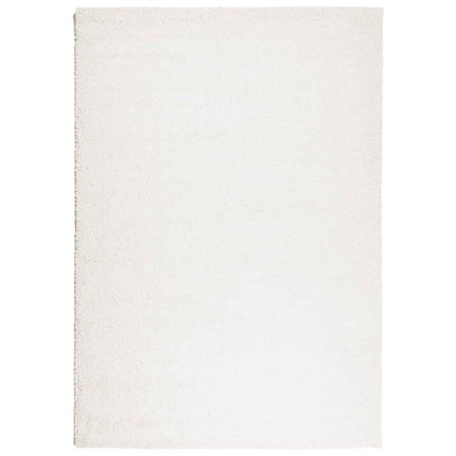 Tappeto Shaggy PAMPLONA a Pelo Lungo Moderno Grigio 140x200 cm