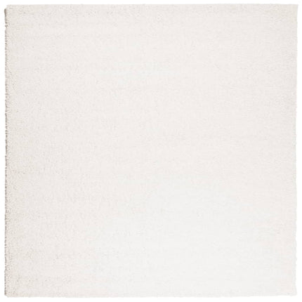 Tappeto Shaggy PAMPLONA a Pelo Lungo Moderno Crema 160x160 cm
