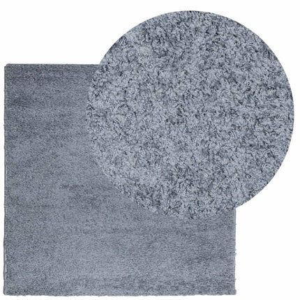 Tappeto Shaggy PAMPLONA a Pelo Lungo Moderno Blu 200x200 cm