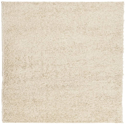 Tappeto Shaggy PAMPLONA a Pelo Lungo Moderno Oro 240x240 cm