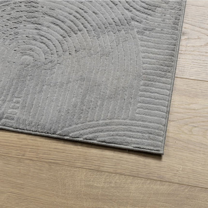 Tappeto IZA a Pelo Corto Aspetto Scandinavo Grigio 160x230 cm