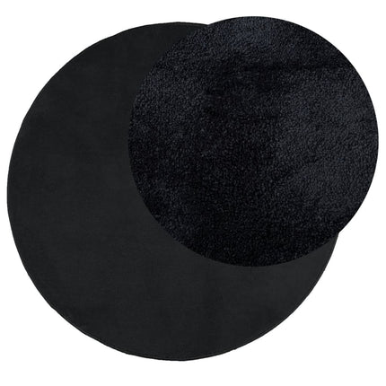 Tappeto OVIEDO a Pelo Corto Nero ÃƒËœ 120 cm