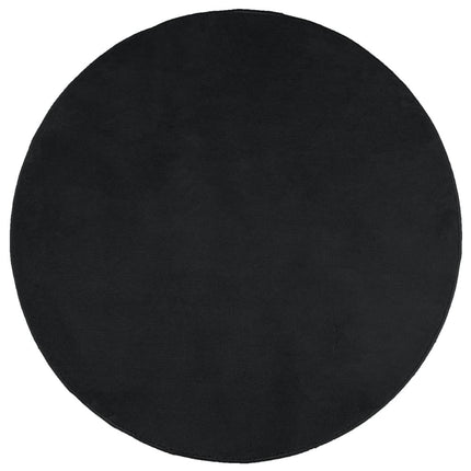 Tappeto OVIEDO a Pelo Corto Nero Ã˜ 200 cm
