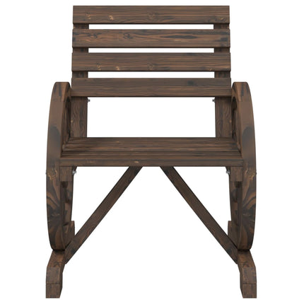 Sedia da Giardino 58x58x78,5 cm in Legno Massello di Abete