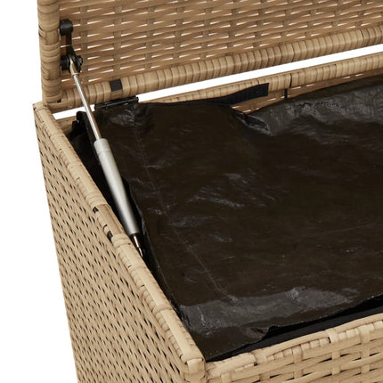 Contenitore da Giardino Beige Misto 984L in Polyrattan