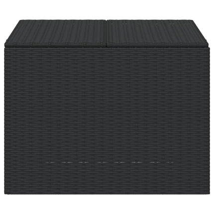 Contenitore da Giardino Nero 291L in Polyrattan